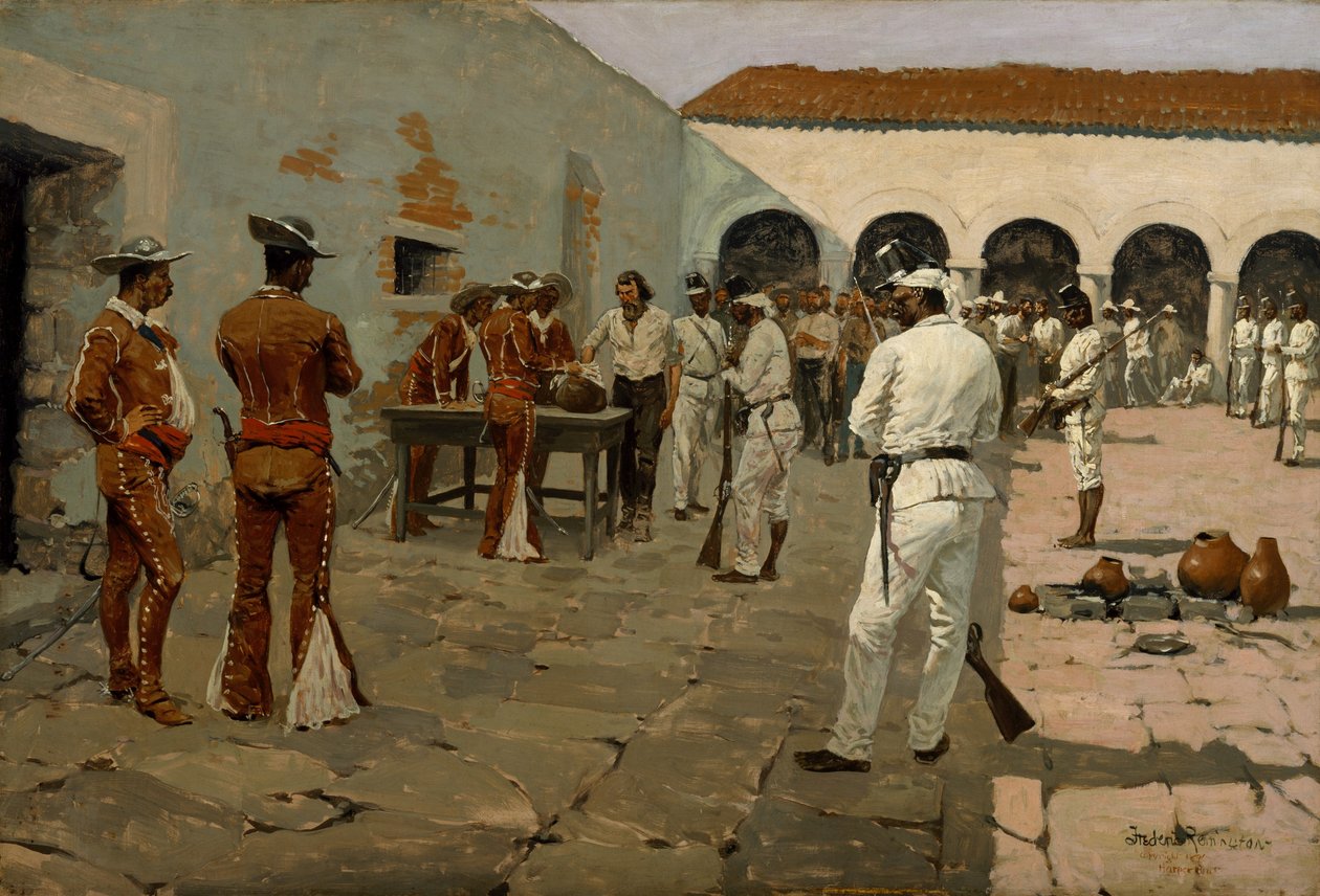 La Expedición Mier: El dibujo de la judía negra de Frederic Remington