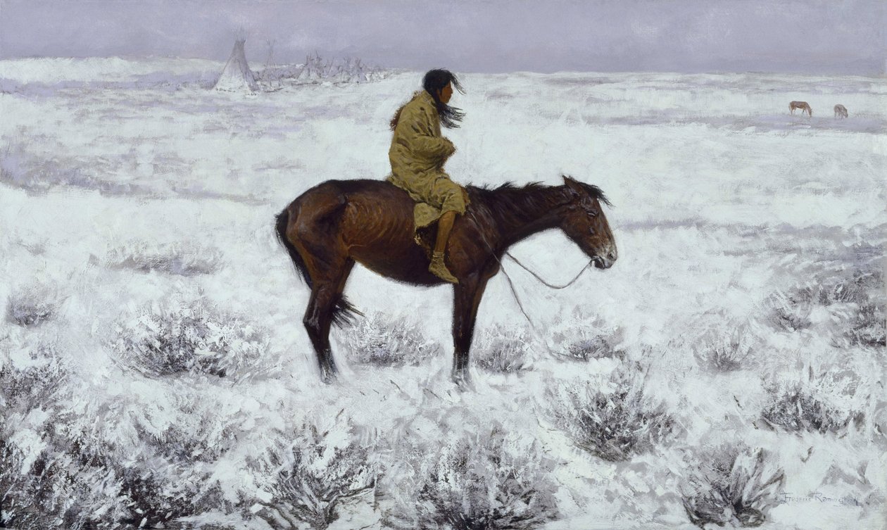 El pastor, 1905 de Frederic Sackrider Remington