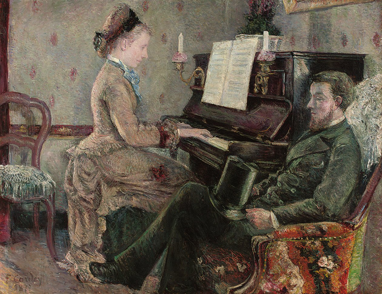 Una audiencia cautiva, 1877 de Frederic Samuel Cordey
