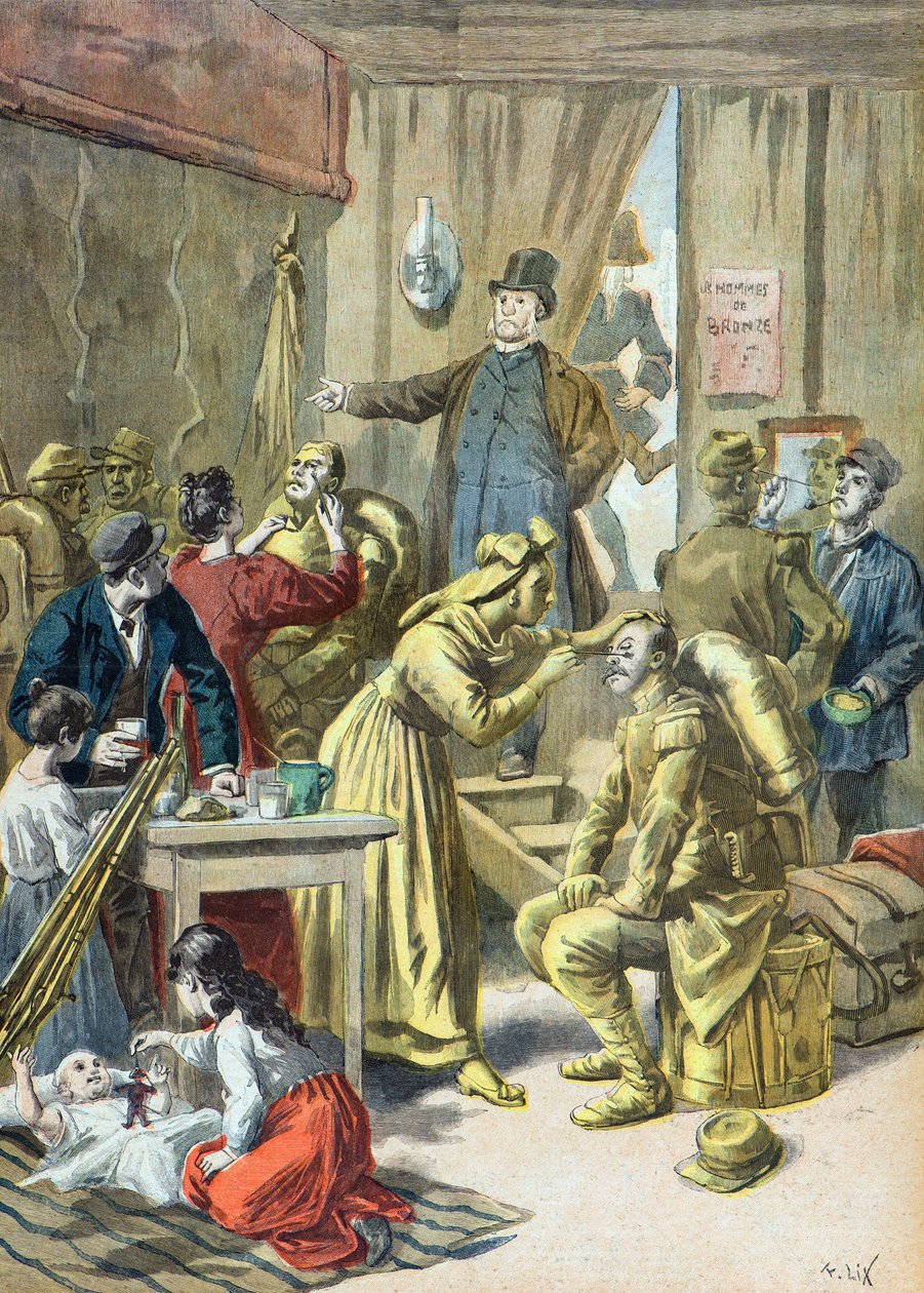 Una atracción en la feria del pan de jengibre de París de Frederic Theodore Lix