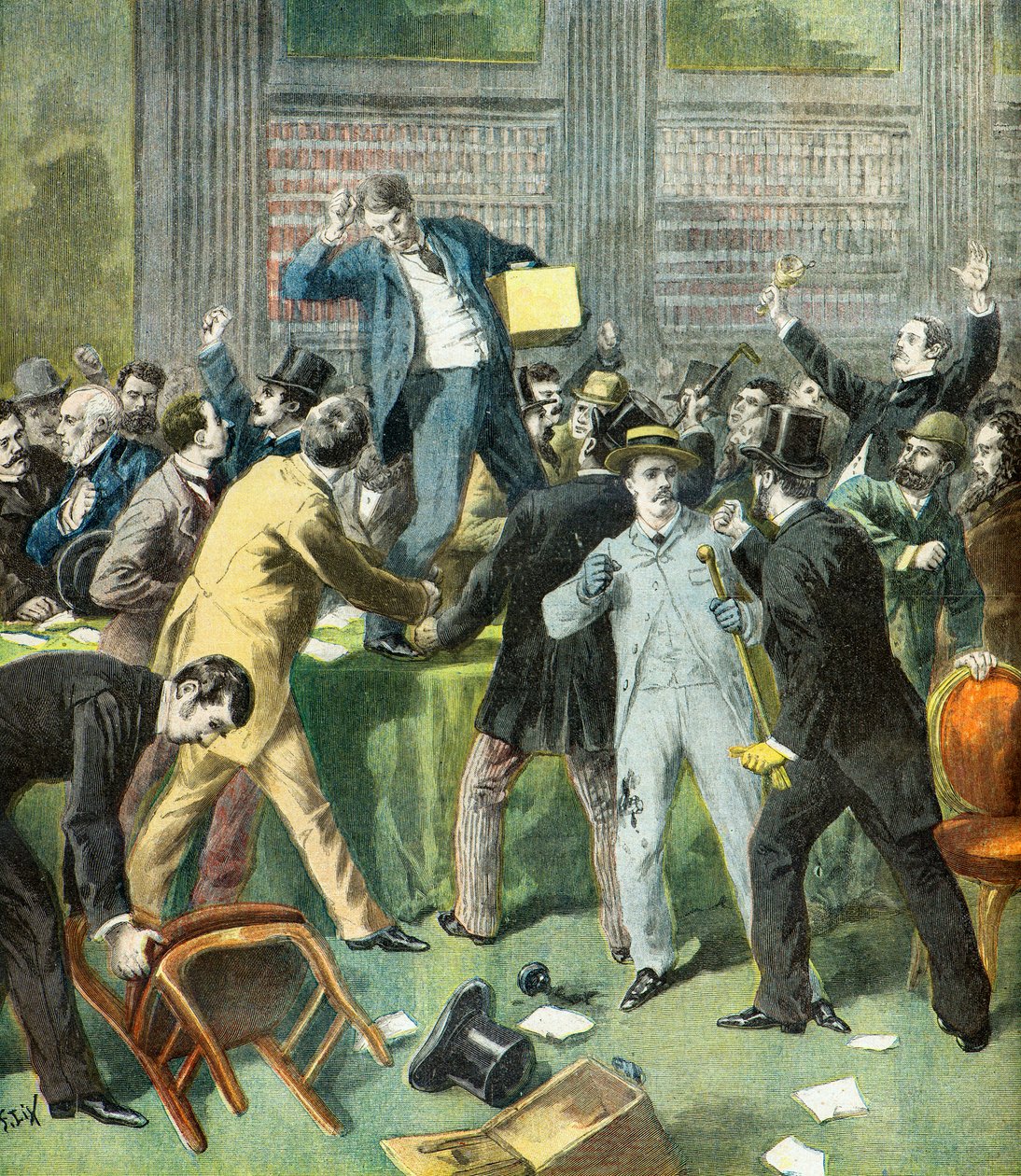 Miembros de la Asamblea Nacional de Frederic Theodore Lix