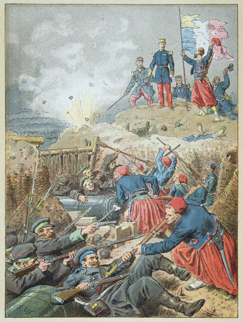 La toma de Malakoff, 8 de septiembre de Frederic Theodore Lix