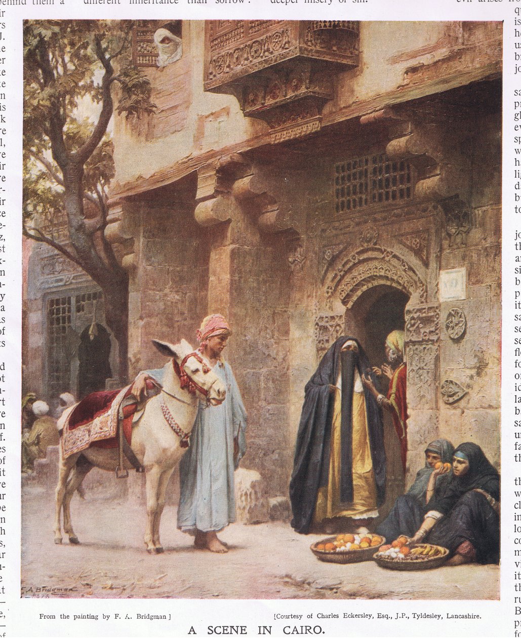 Una escena en El Cairo, de 
