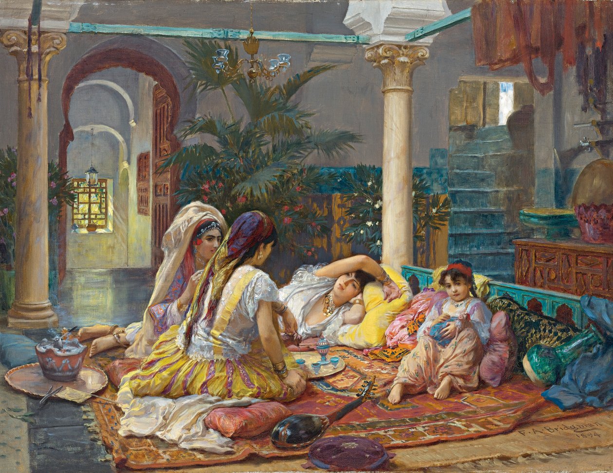 En el harén de Frederick Arthur Bridgman
