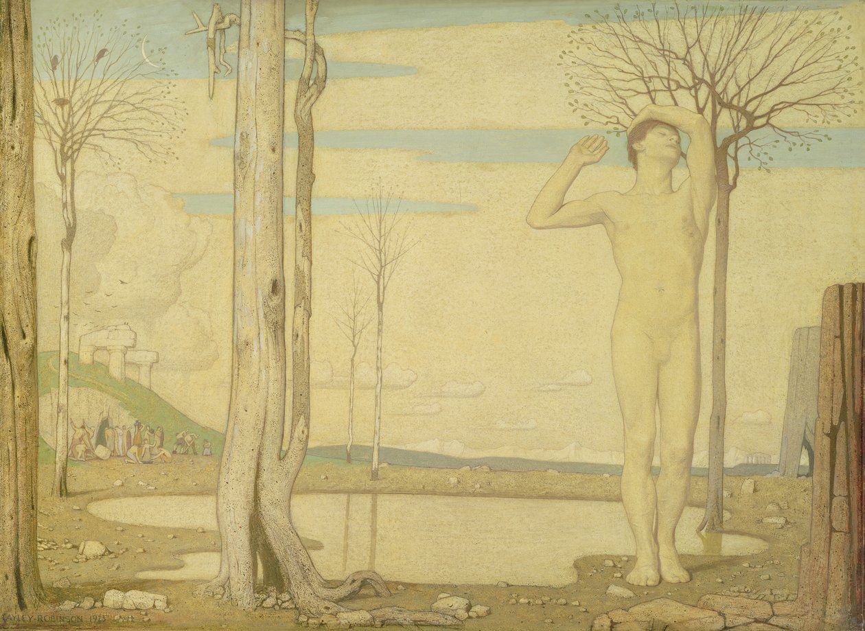 Juventud, 1923 de Frederick Cayley Robinson