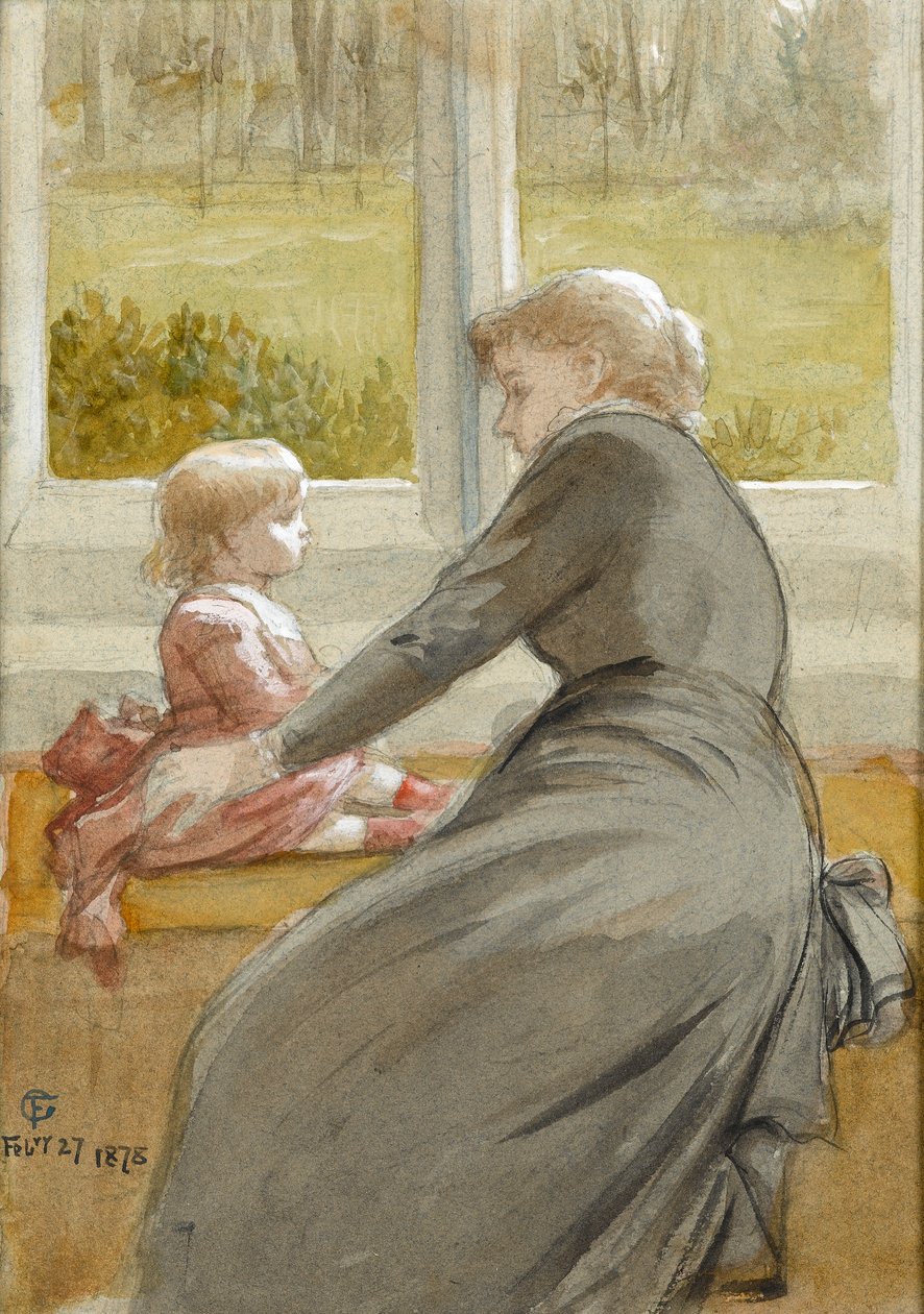 Frederica, 1878 de Frederick Goodall