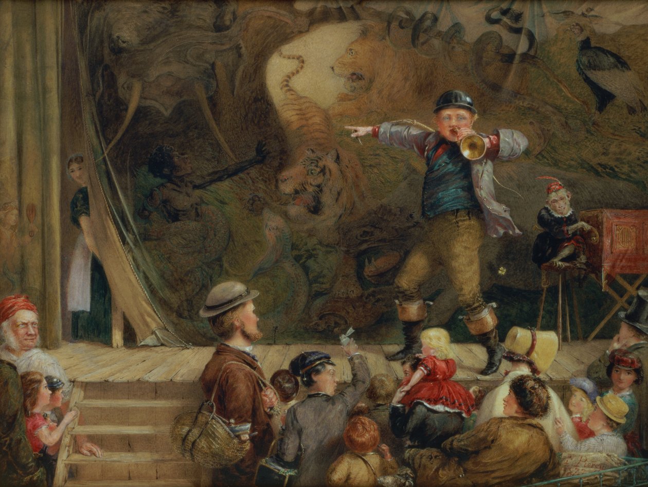 La menagerie viajera, 1872 de Frederick Piercy