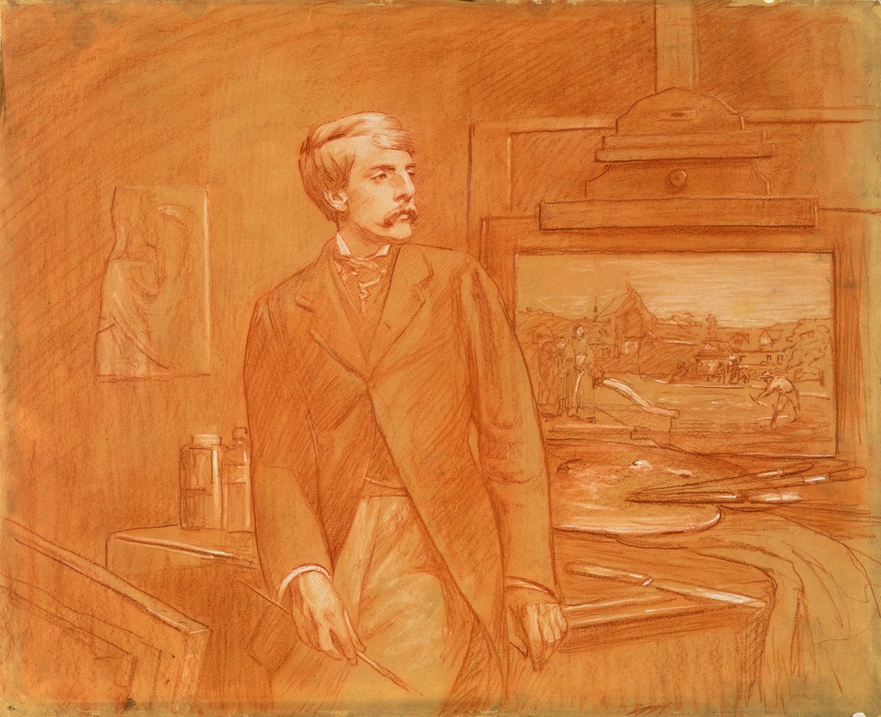 Autorretrato de Frederick Walker