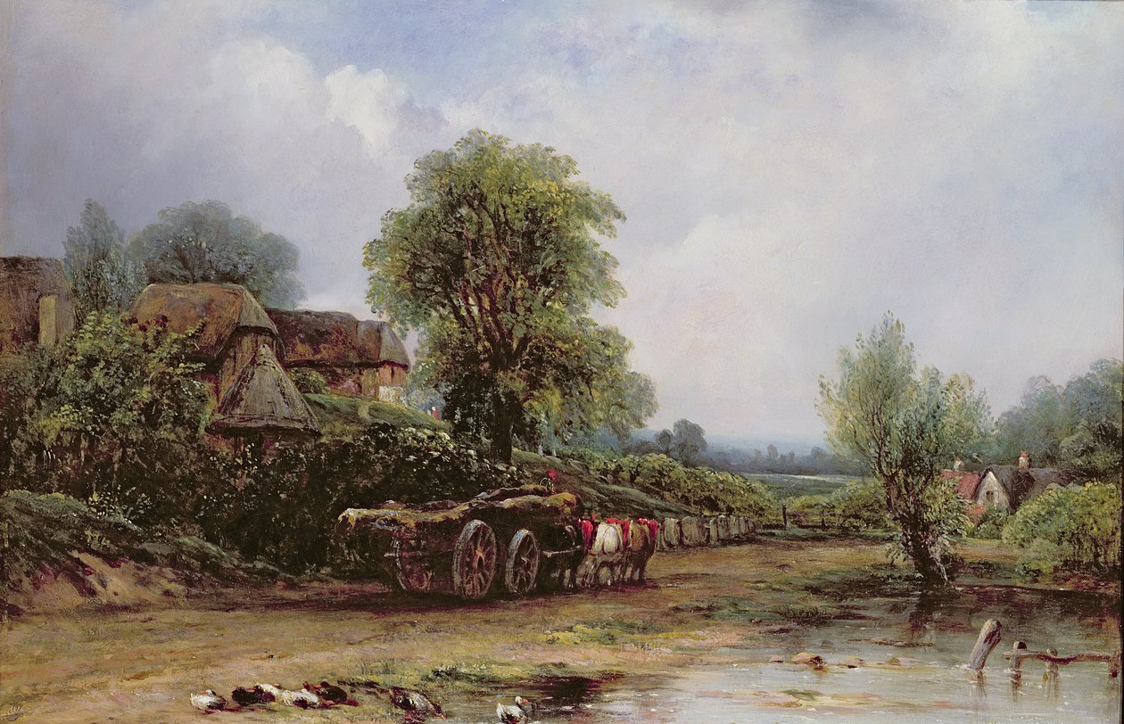 El carro de madera de Frederick Waters Watts