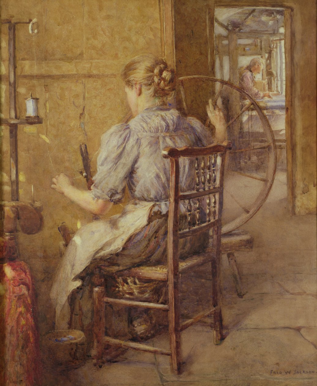 La rueca de Frederick William Jackson
