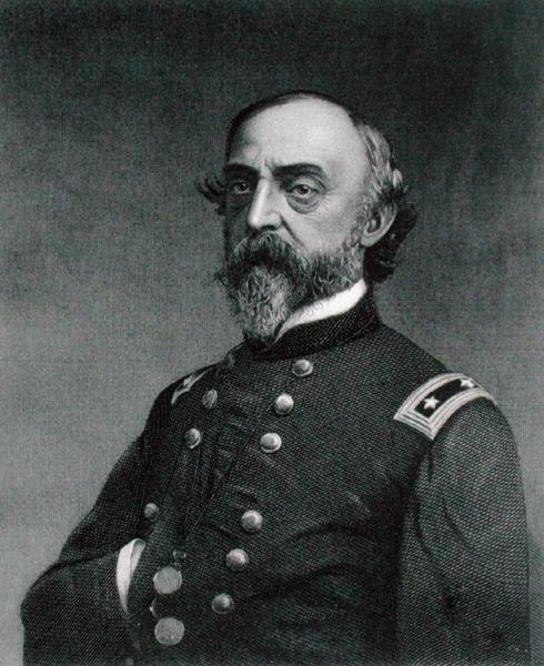 George Gordon Meade (1815-72) grabado por Robert E. Whitechurch después de una fotografía de Frederick (after) Gutekunst