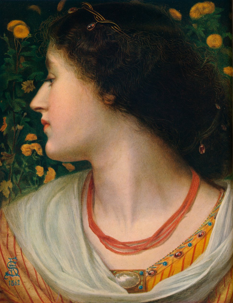 La Bella Isolda, 1862 de Frederick Augustus Sandys