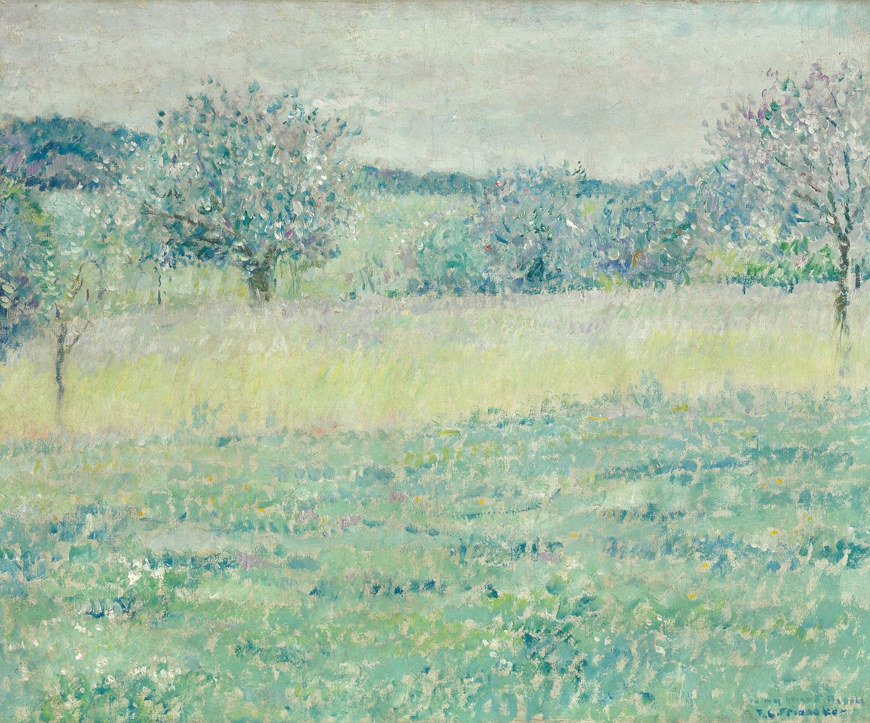 Paisaje de Giverny de Frederick Carl Frieseke