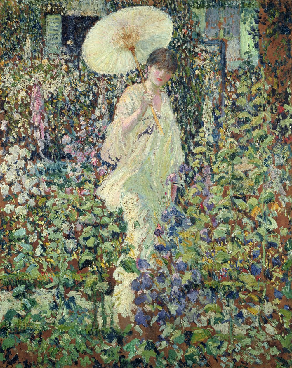 Sol y viento de Frederick Carl Frieseke