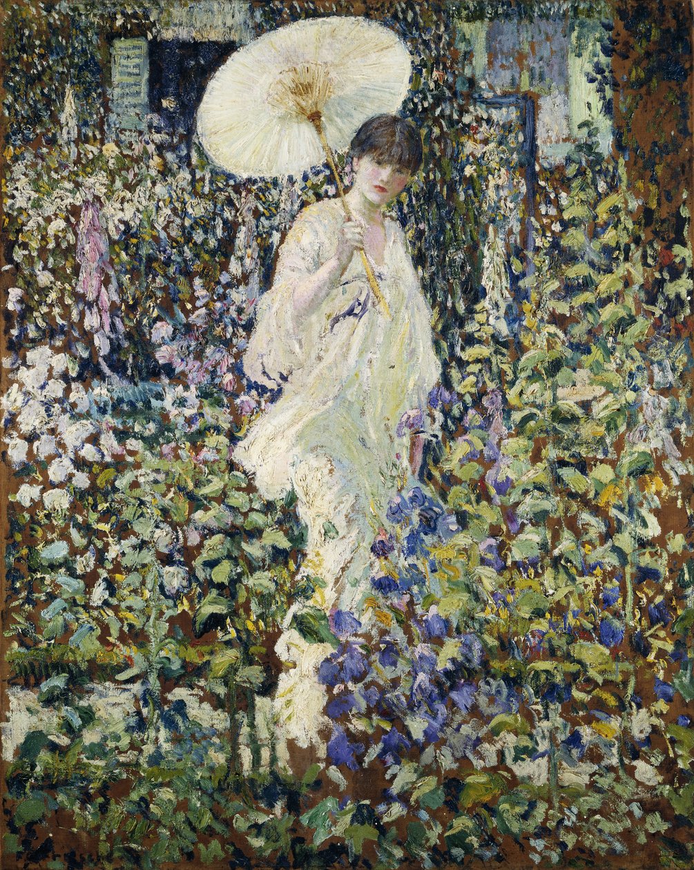 Sol y viento de Frederick Carl Frieseke