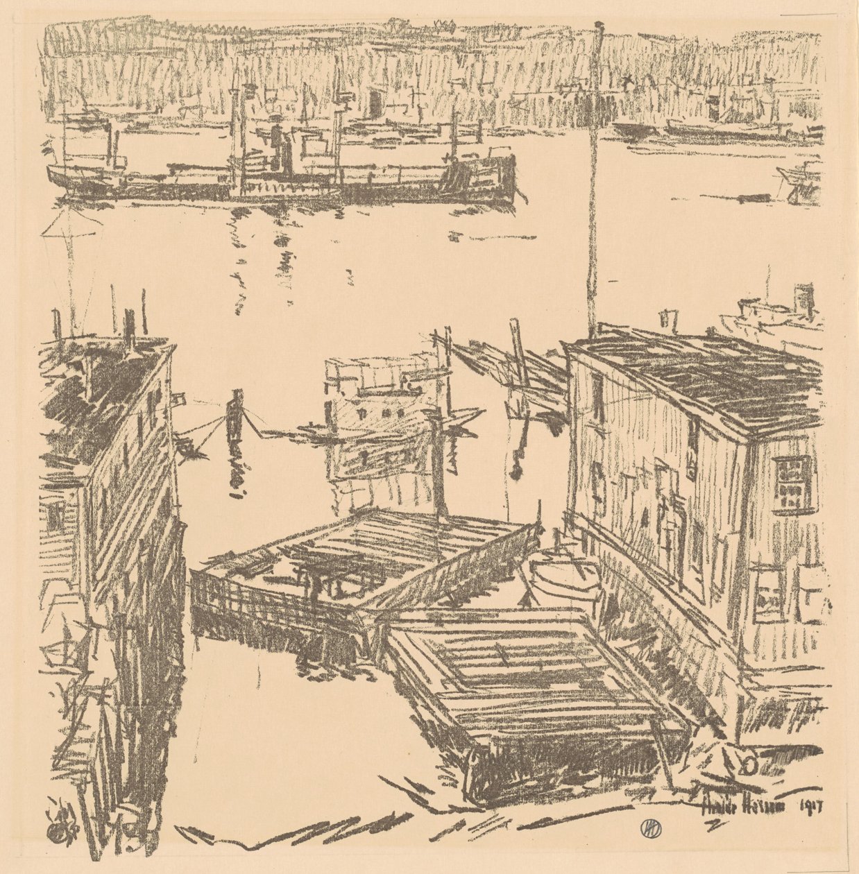 Río del Norte de Frederick Childe Hassam