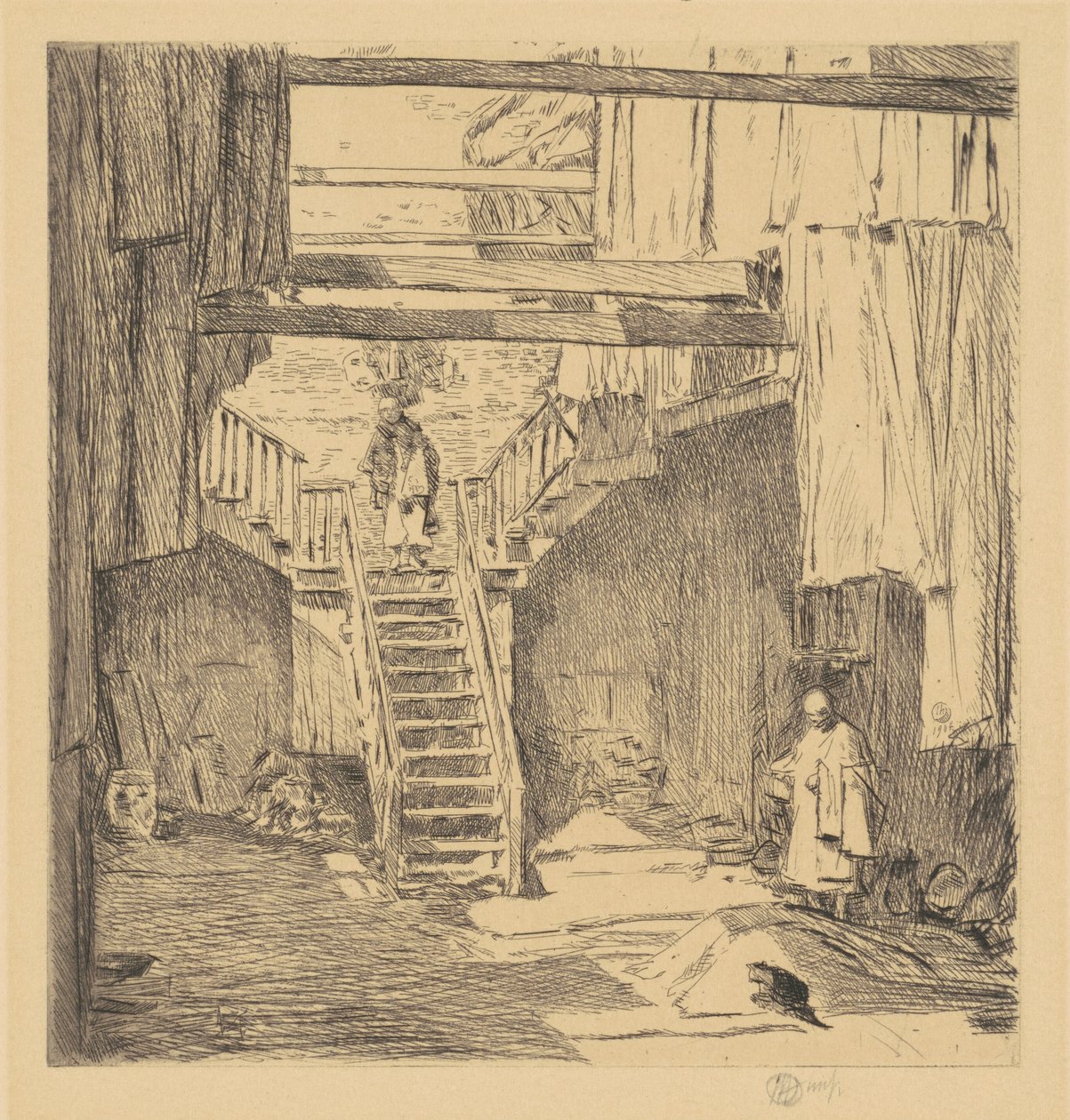 Viejo Chinatown, San Francisco, 1904 de Frederick Childe Hassam