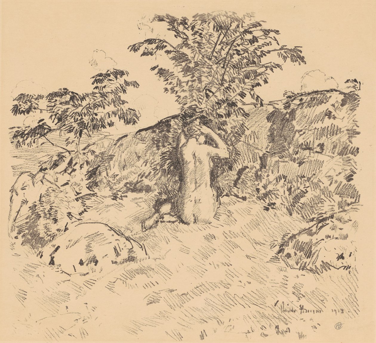 El Cerezo Silvestre, 1918 de Frederick Childe Hassam