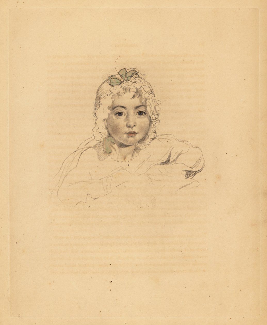 Retrato de Mary Isabella Bloxam, sobrina de Sir Thomas Lawrence de Frederick Christian Lewis