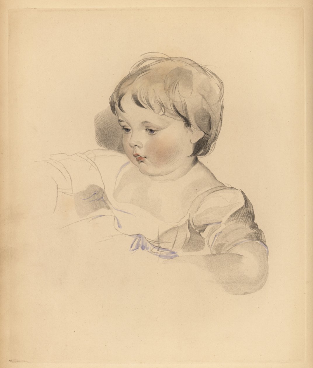 Retrato de Rowland Bloxam, sobrino de Sir Thomas Lawrence de Frederick Christian Lewis