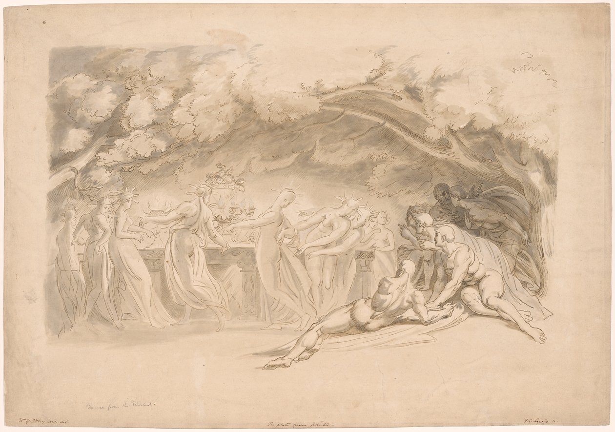 La Danza de las Ninfas, de La Tempestad de Frederick Christian Lewis