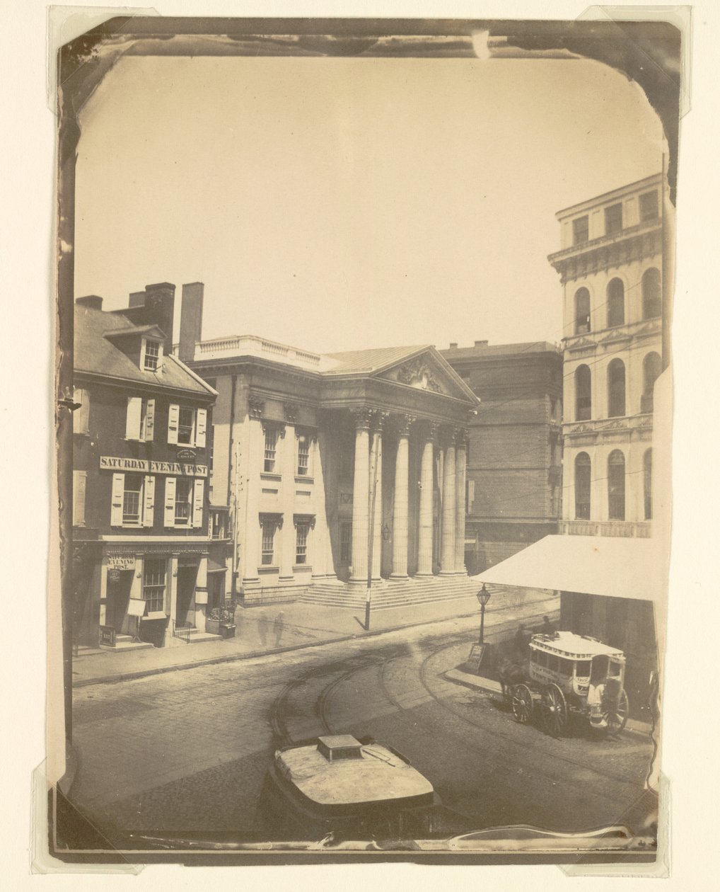 Primer Banco de los Estados Unidos, Filadelfia, 1859 de Frederick DeBourg Richards