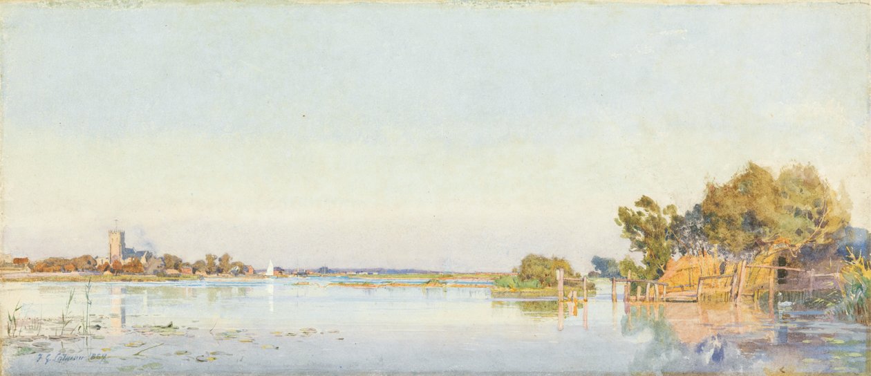 Transbordador de Christ Church de Frederick George Cotman