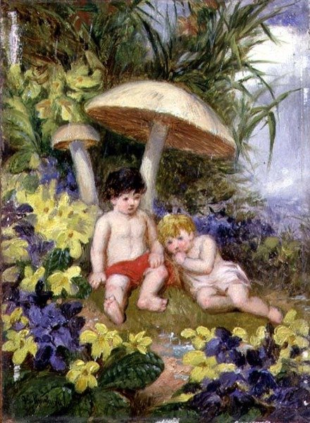 Las cuatro estaciones: Primavera de Frederick Gerald Kinnaird