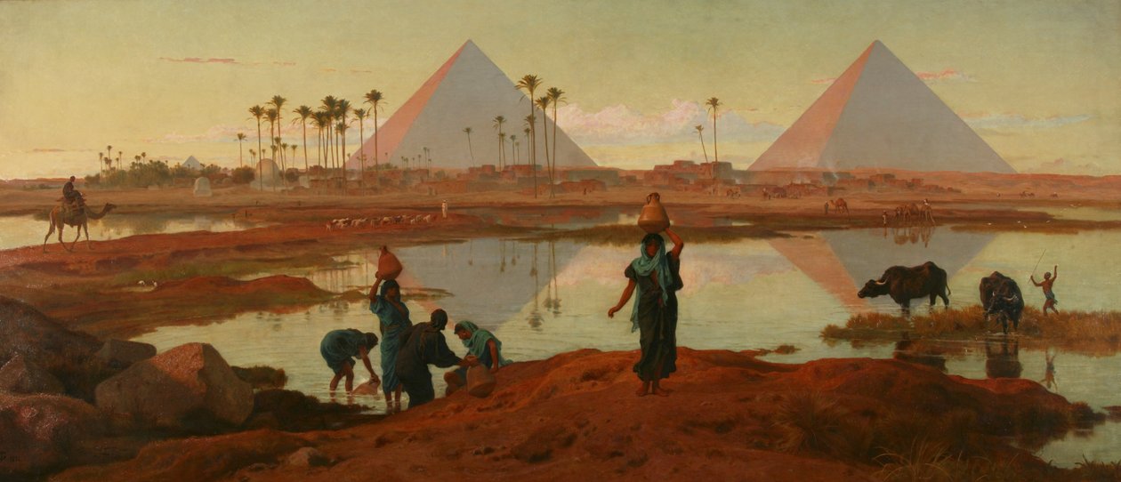 El agua del Nilo de Frederick Goodall