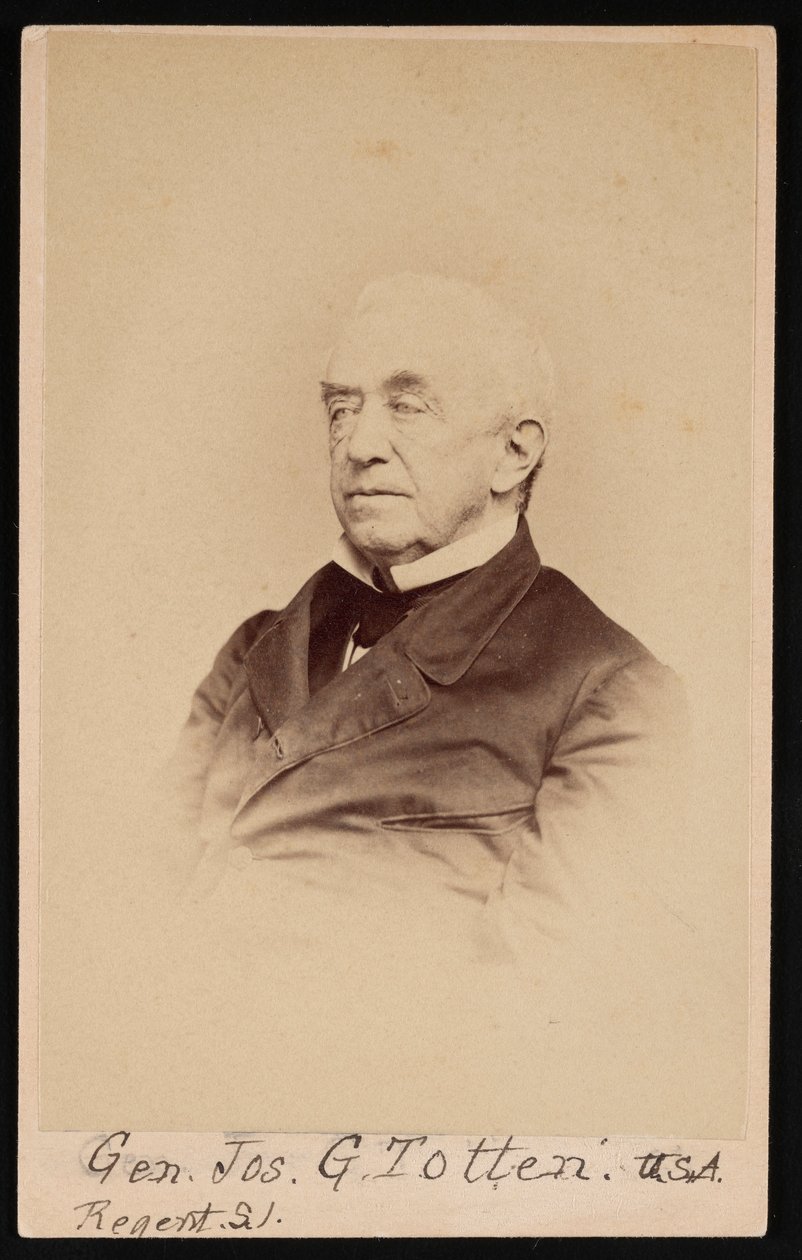 Retrato del General Joseph Gilbert Totten 1788-1864, antes de 1864 de Frederick Gutekunst