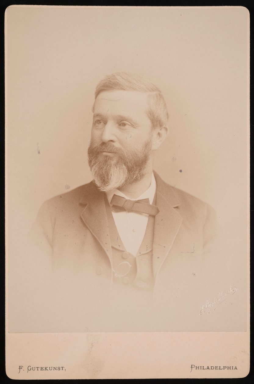 Retrato de Horatio Curtis Wood, Jr. 1841-1920, 1889 de Frederick Gutekunst