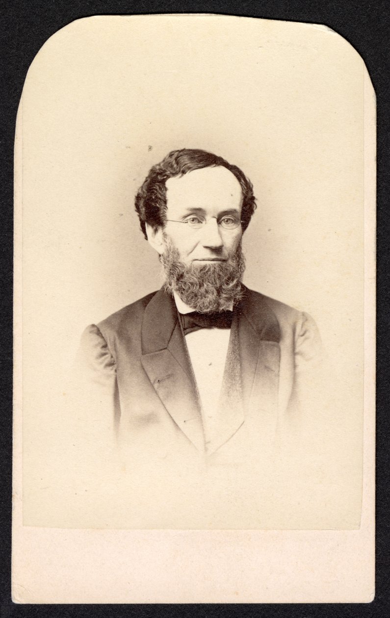 Retrato de hombre no identificado, circa 1860s de Frederick Gutekunst