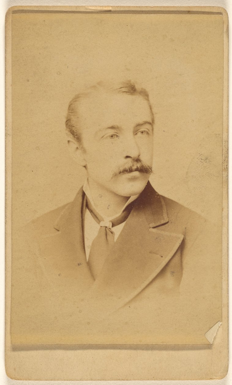 [Hombre no identificado con bigote] de Frederick Gutekunst