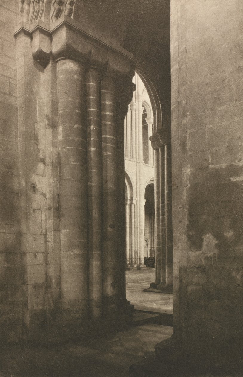 Camera Work: Ely Cathedral: A Memory of the Normans de Frederick Henry Evans