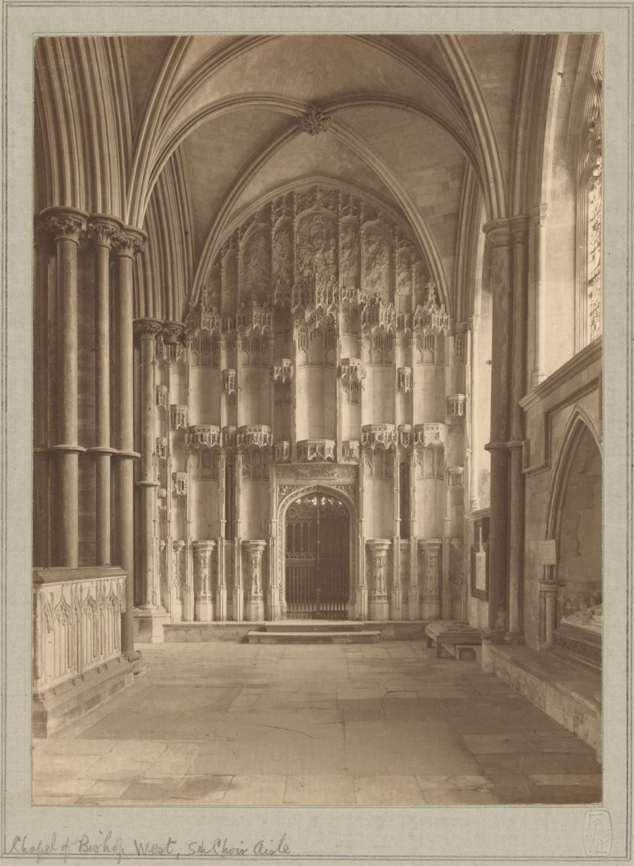 [Catedral de Ely, Capilla del Obispo] de Frederick H. Evans