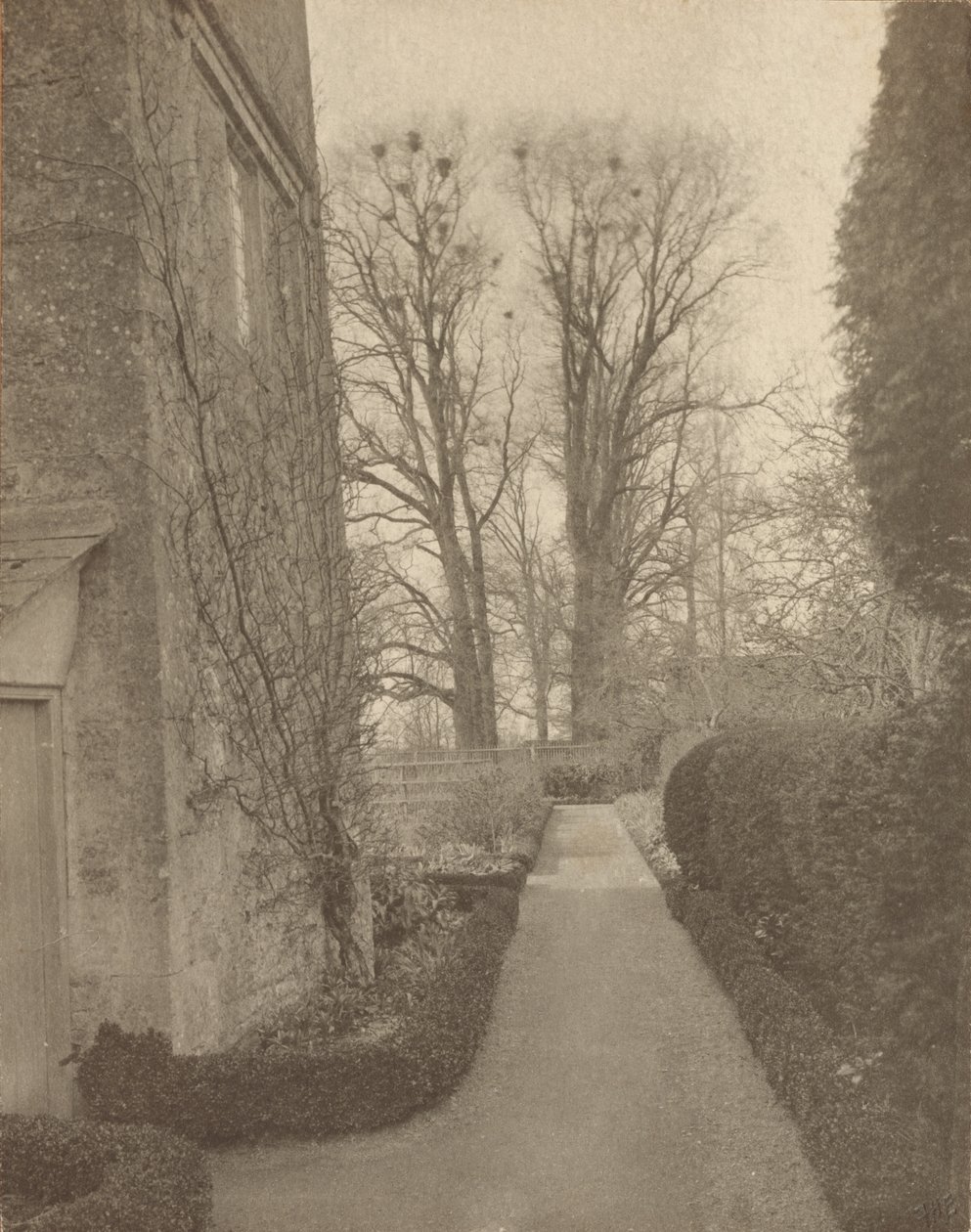 Mansión Kelmscott: En el jardín de Frederick H. Evans