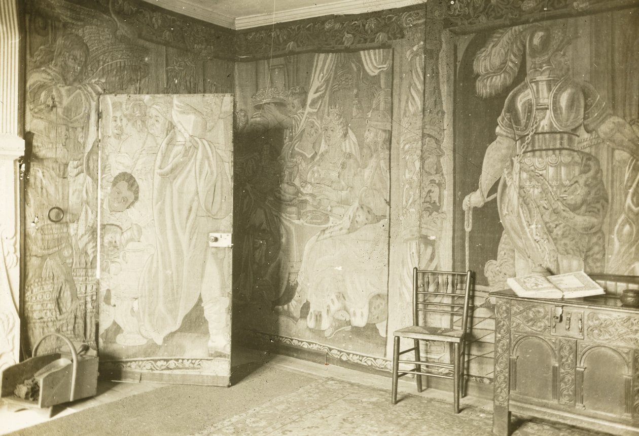 Mansión Kelmscott: En la Sala de Tapices de Frederick H. Evans