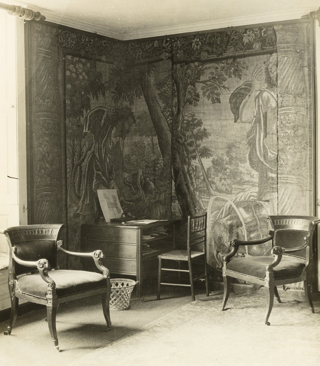 Mansión Kelmscott: En la Sala de Tapices de Frederick H. Evans