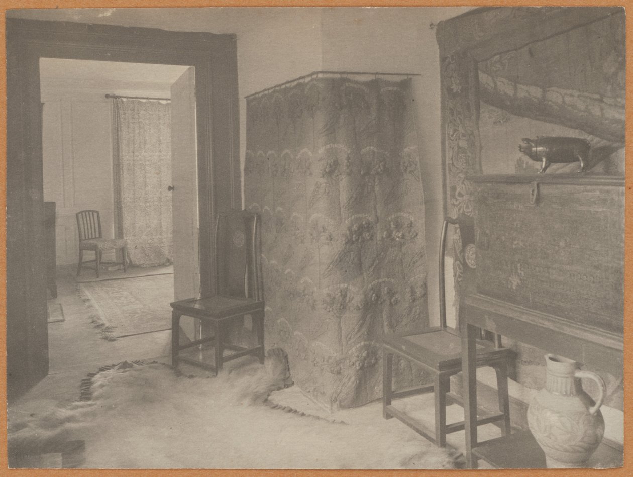 Mansión Kelmscott: Pasadizo a la habitación con paneles de Frederick H. Evans