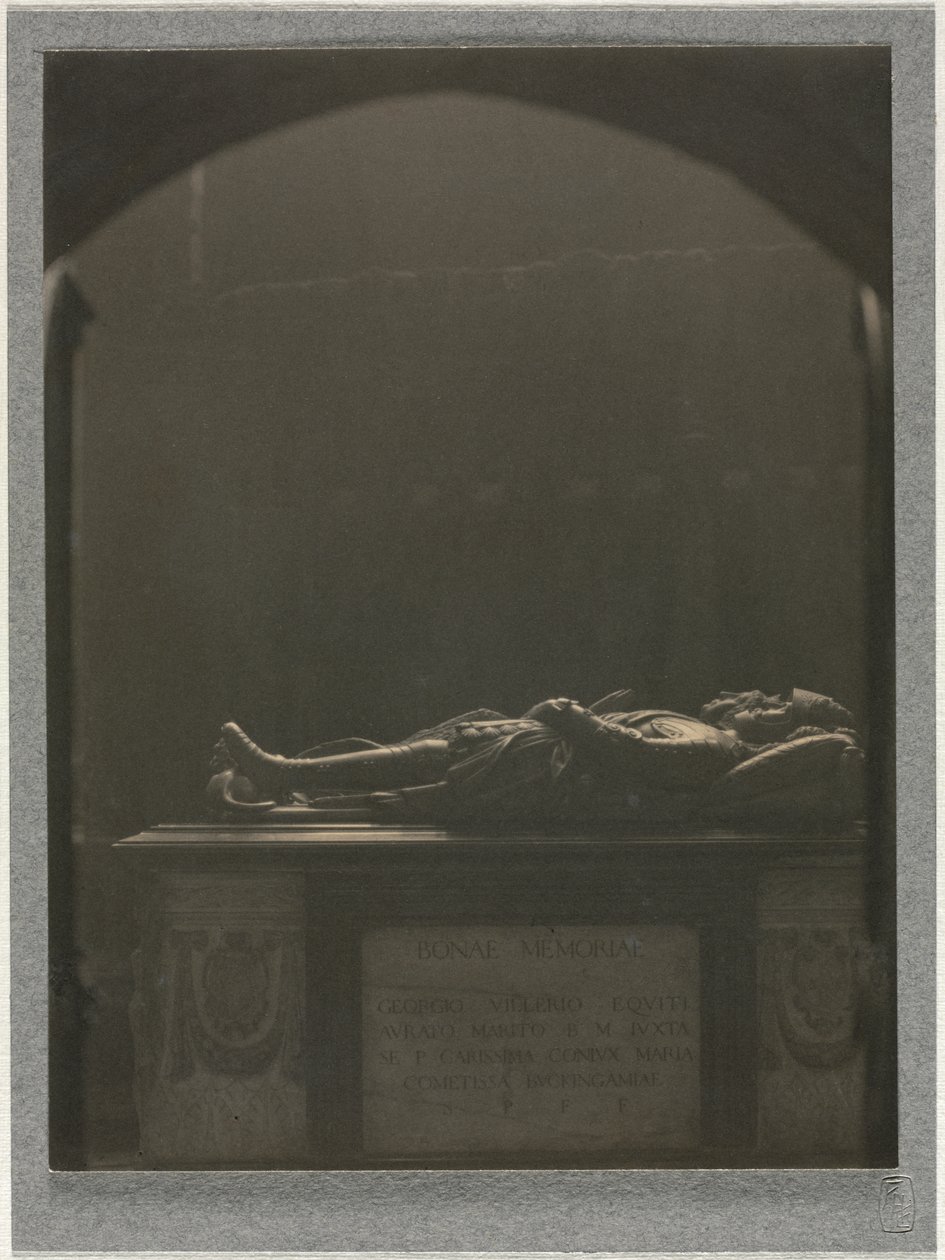 Westminster Abbey, Tomb of Sir Georges Villiers (d. 1605) de Frederick Henry Evans