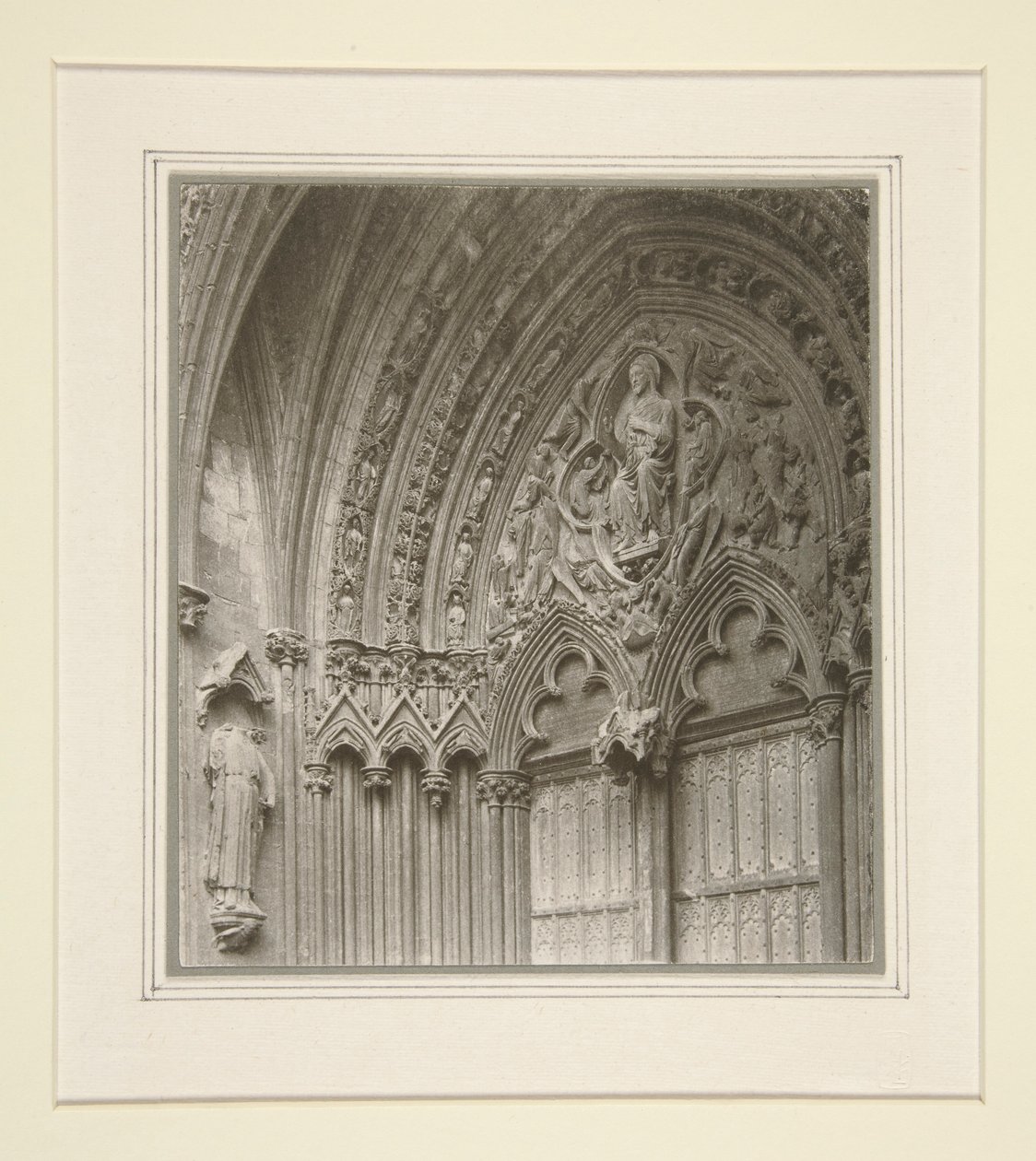 Catedral de Lincoln, pórtico sureste de Frederick Henry Evans