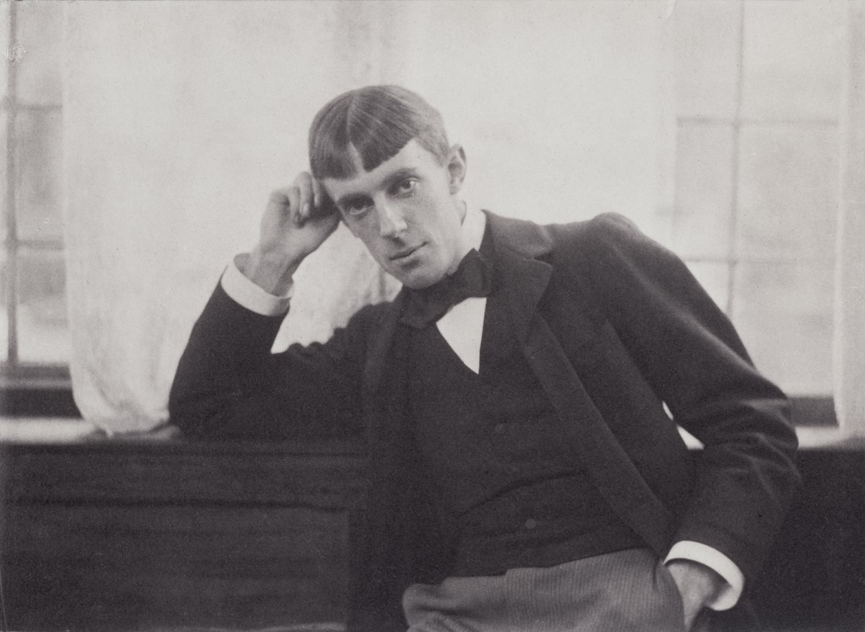Retrato fotográfico de Aubrey Beardsley (1872-98) por Frederick Evans (1853-1943) de Frederick Henry Evans