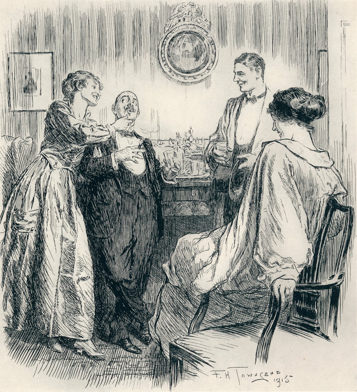 Julio 1915 - Etapa Seis, c1920 de Frederick Henry Townsend