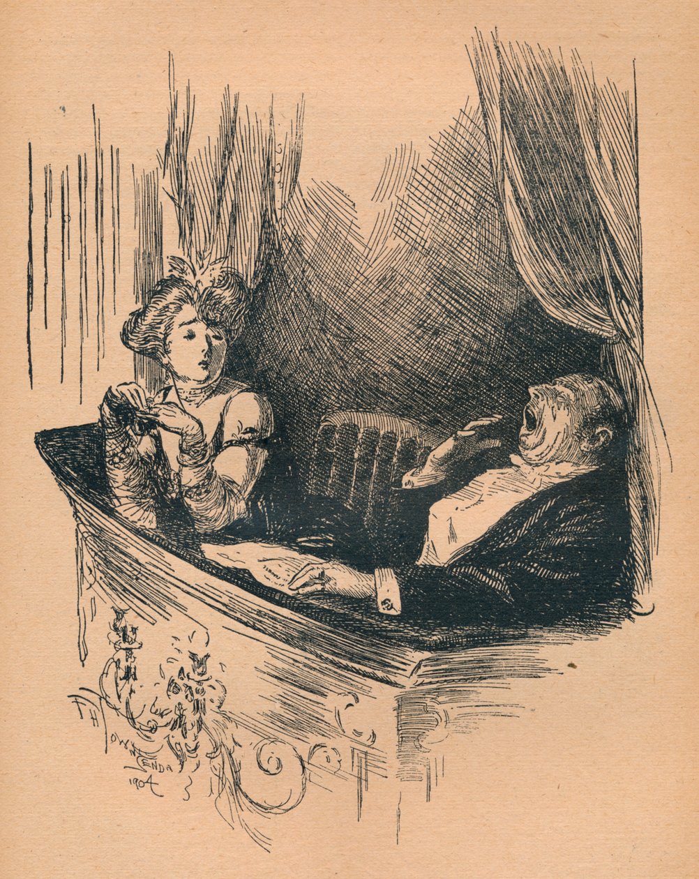 Verdadera apreciación, escuchado en el teatro de Frederick Henry Townsend