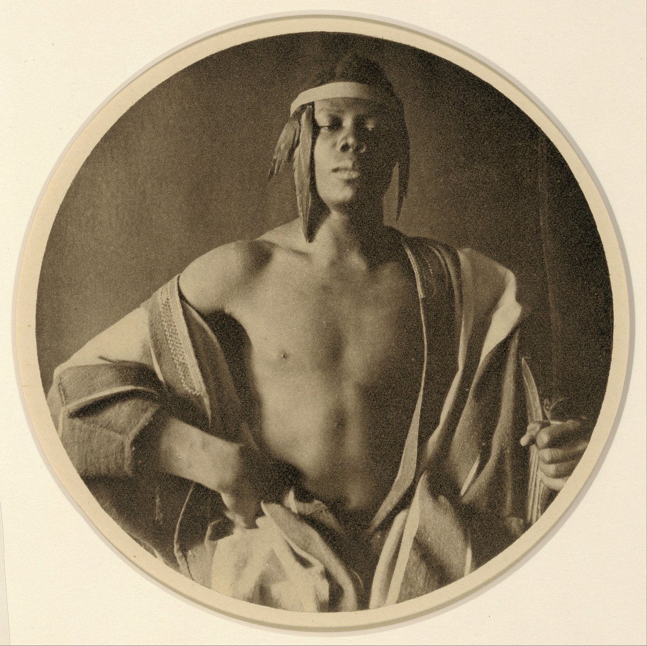 Un jefe etíope, 1887 de Frederick Holland Day