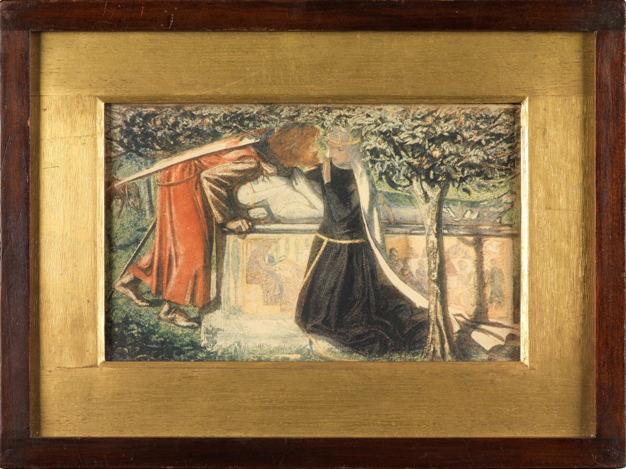 La tumba del Rey Arturo de Frederick Hollyer