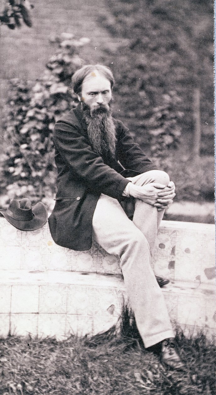 Retrato de Sir Edward Burne-Jones de Frederick Hollyer