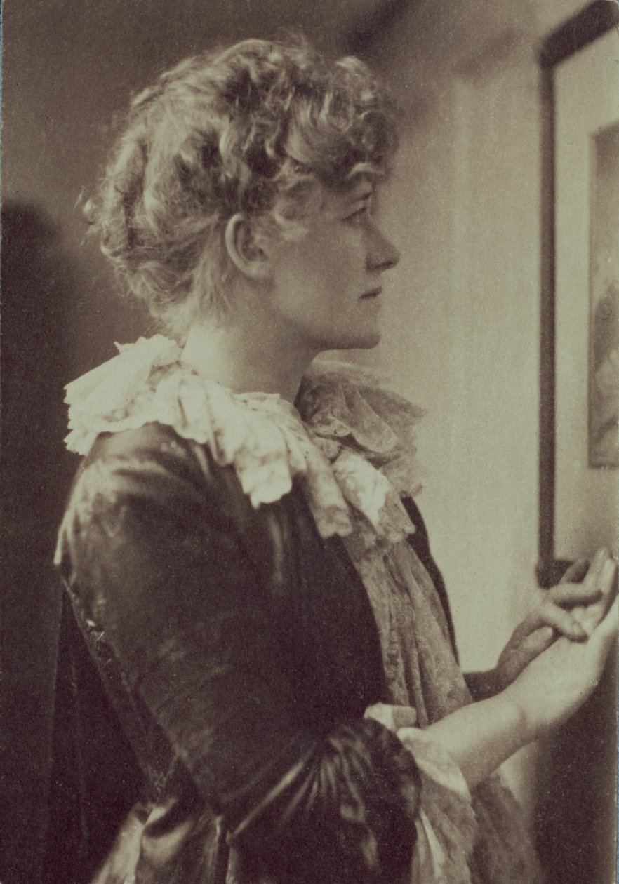 Retrato fotográfico de Ellen Terry (1847-1928) por Frederick Hollyer (1837-1933) de Frederick Hollyer