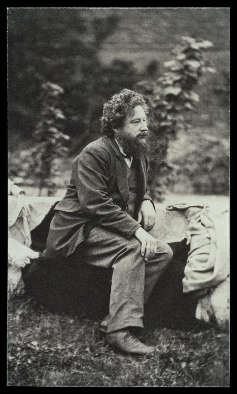 Retrato fotográfico de William Morris por Frederick Hollyer de Frederick Hollyer