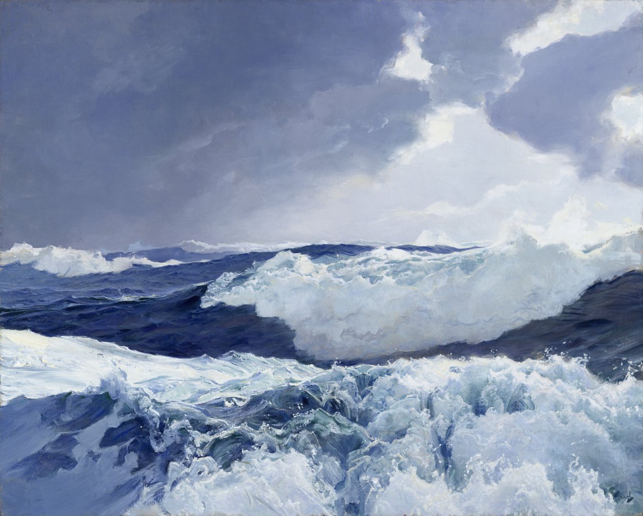 Océano medio de Frederick Judd Waugh